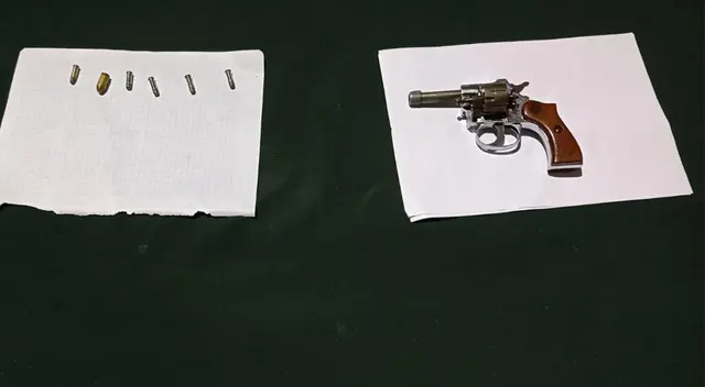 Capturan a delincuente en Comas.