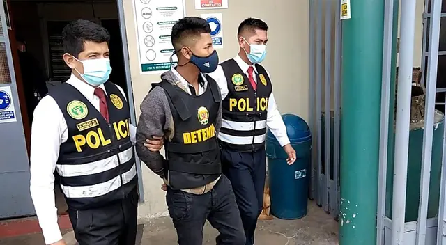 Capturan a delincuente en Comas.