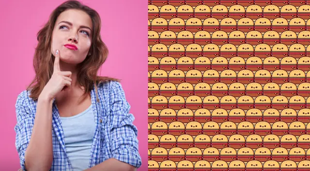Reto viral: encuentras las tres hamburguesas diferentes a las demás.