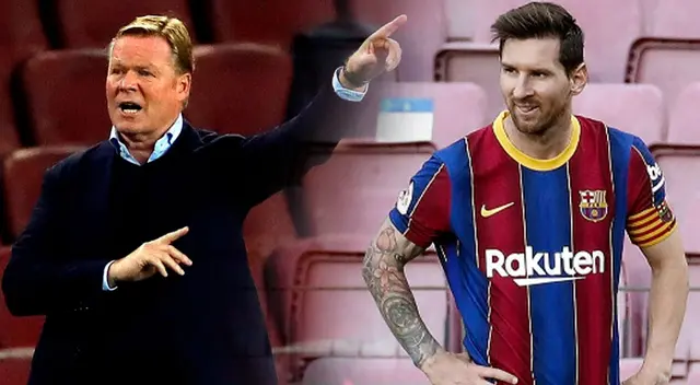 Messi irá al banco de suplentes. Messi irá al banco de suplentes.