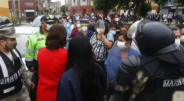 Pilar Mazzetti en Breña. Pilar Mazzetti en Breña.