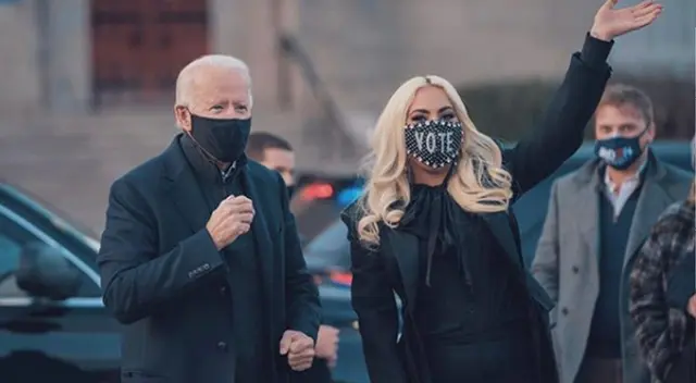 Joe Biden: Lady Gaga celebra llorando la victoria del demócrata tras vencer a Donald Trump