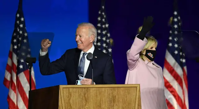 Joe Biden, presidente electo de los Estados Unidos.