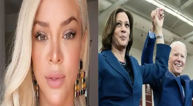 Sheyla Rojas también celebró triunfo de Joe Biden rumbo a la presidencia de Estados Unidos.