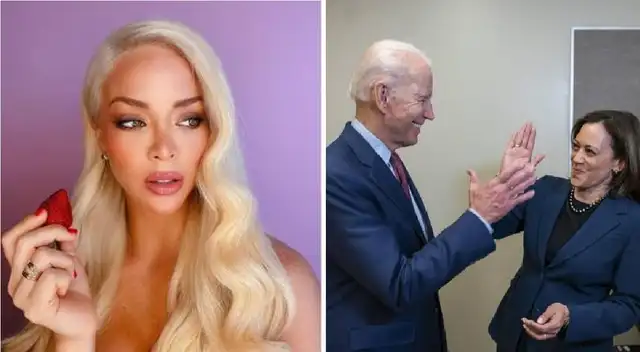 Sheyla Rojas también celebró triunfo de Joe Biden rumbo a la presidencia de Estados Unidos.