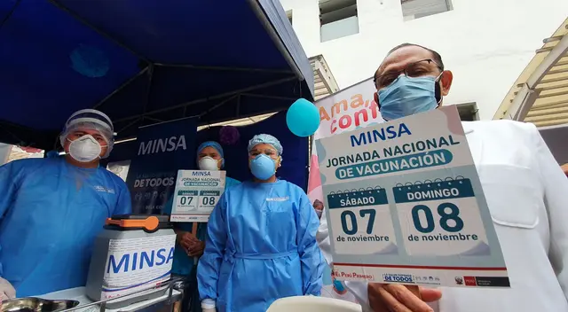 El Minsa pidió a los padres de familia identificar las vacunas pendientes de sus niños o niñas y acudir al centro de vacunación más cercano.