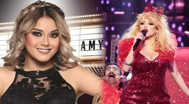 Amy Gutiérrez imitó a Susy Díaz. Amy Gutiérrez imitó a Susy Díaz.