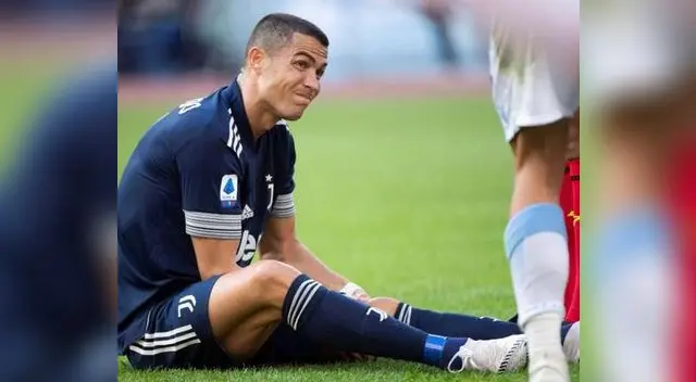 Ahora una lesión al tobillo juega contra Cristiano Ronaldo. Ahora una lesión al tobillo juega contra Cristiano Ronaldo.
