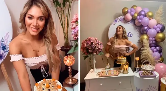 Isabel Acevedo celebra sus cumpleaños 27 años.