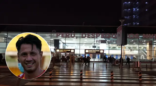 Gianluca Lapadula llegó al Perú y está listo para jugar las Eliminatorias.