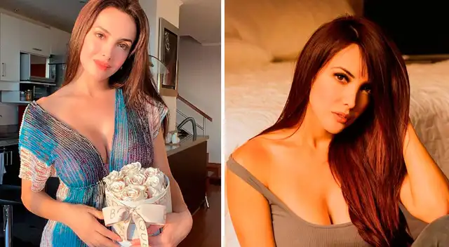 Rosángela Espinoza se alista para la Navidad.