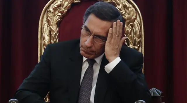 Congreso aprobó la moción de vacancia con Martín Vizcarra.