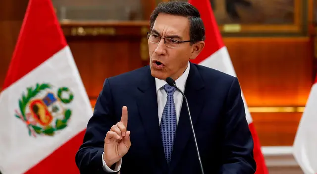 Martín Vizcarra, presidente de la República.
