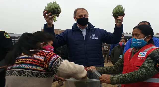 El alcalde de Lima manifestó que el mercado minorista de Tierra Prometida se complementa perfectamente con el Gran Mercado Mayorista de Lima, el cual se encuentra cruzando la avenida.