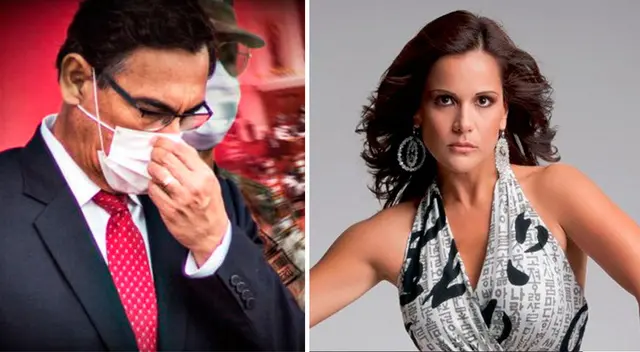 Mónica Sánchez rechaza por vacancia a Martín Vizcarra.