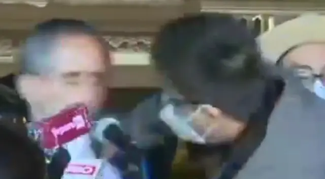 Congresista Burga fue agredido por un puñetazo. Congresista Burga fue agredido por un puñetazo.