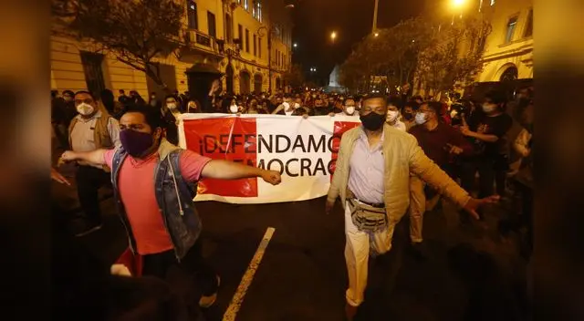 Marchas en plaza San Martín y otros puntos