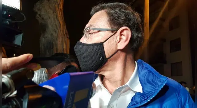 Martín Vizcarra fue recibido por sus vecinos