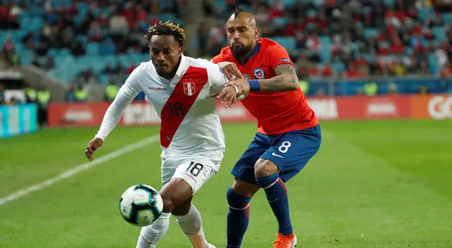 Sigue todas las incidencias del Perú vs. Chile por El Popular | Foto: EFE