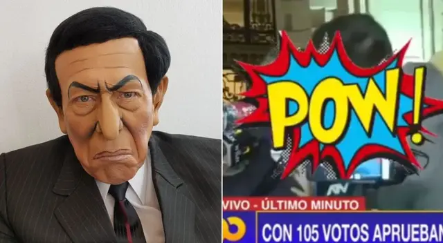 Jorge Benavides recibe pedido de sus seguidores para que Yuca regrese a las parodias y escenifique el golpe de Ricardo Burga en el Congreso.