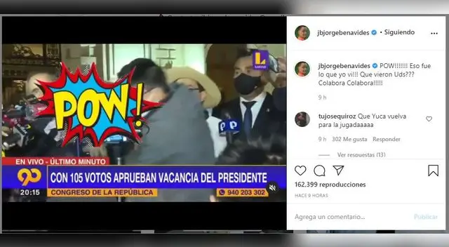 Wasap de JB, seguidores piden a Jorge Benavides que Yuca parodie golpe que recibió congresista Ricardo Burga, video