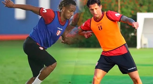 André Carrillo entrenó con Gianluca Lapadula. André Carrillo entrenó con Gianluca Lapadula.