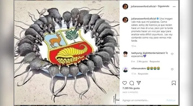 Juliana Oxenford comparte lista de congresistas que apoyaron la vacancia presidencial para destituir a Martín Vizcarra de su cargo por incapacidad moral. Juliana Oxenford comparte lista de congresistas que apoyaron la vacancia presidencial para destituir a Martín Vizcarra de su cargo por incapacidad moral.