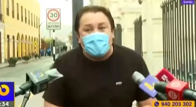 Richard Swing se encuentra indignado por la vacancia presidencial de Martín Vizcarra y se pronunció antes de la juramentación de Manuel Merino.