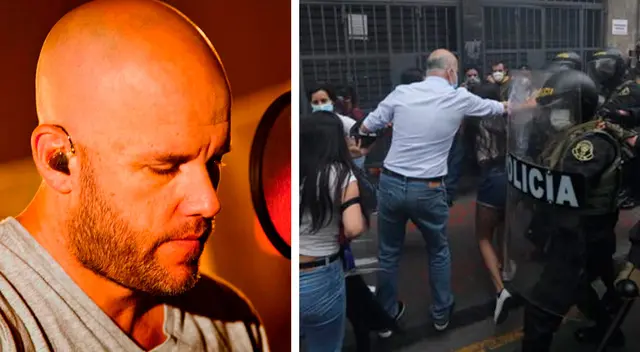 Gian Marco se mostró en contra de la violencia.