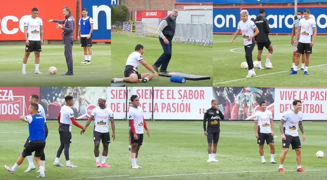 Selección peruana sumó un nuevo día de entrenamiento en la Videna.