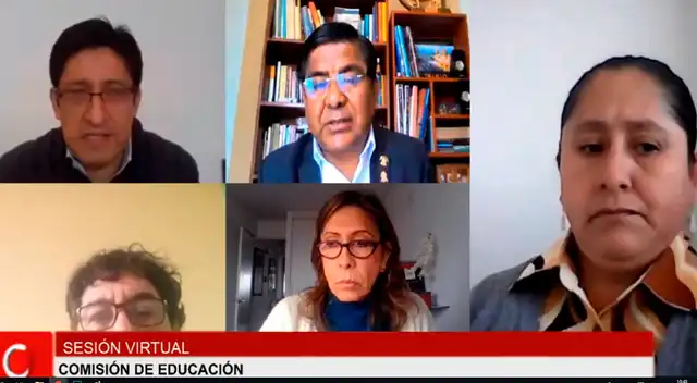 El sesión de la Comisión de Educación del Congreso se iniciará a las 2:45 p.m.