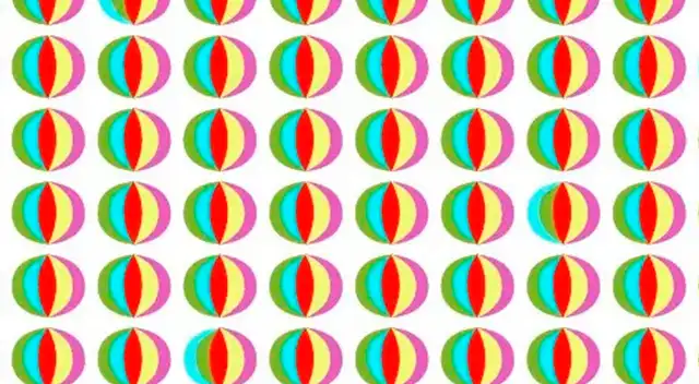 ¿Puedes diferenciar a las 5 pelotas que son distintas? ¿Puedes diferenciar a las 5 pelotas que son distintas?