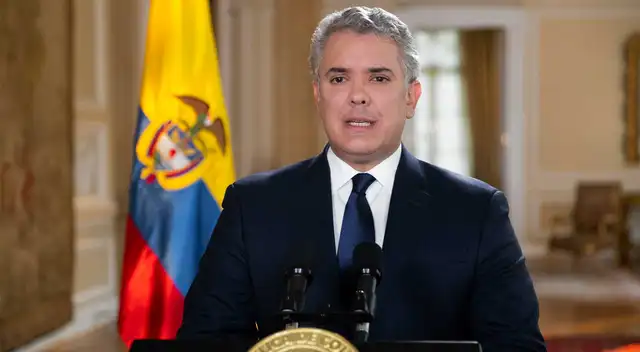 El presidente de Colombia se pronunció sobre la crisis política en Perú.