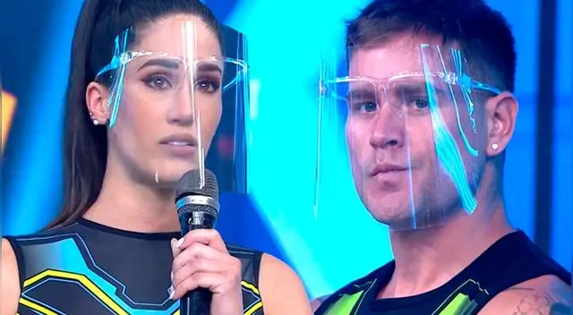 Spheffany Loza volvió a Esto es guerra, y dejó en claro cuál es su relación con su expareja, Pancho Rodríguez.