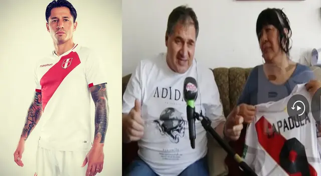Padres de Gianluca Lapadula emocionados por su hijo. Padres de Gianluca Lapadula emocionados por su hijo.