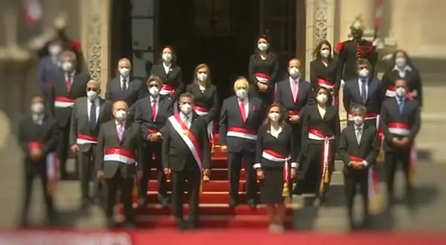 Ya se encuentra conformado el Gabinete Ministerial.