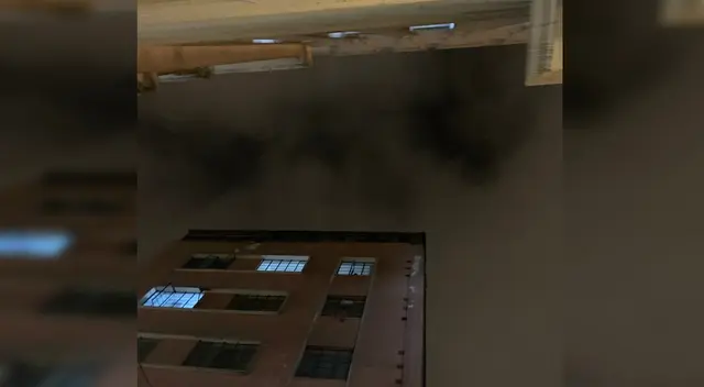 PNP empezó a dispersar a los manifestantes.