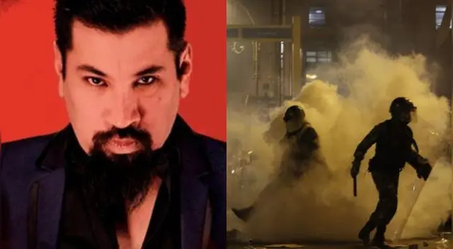 Aldo Miyashiro mostró su apoyo a los peruanos que marcharon contra Manuel Merino y el Congreso tras la vacancia presidencial. Aldo Miyashiro mostró su apoyo a los peruanos que marcharon contra Manuel Merino y el Congreso tras la vacancia presidencial.