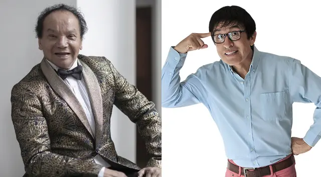 Melcochita y Fernando Armas. Melcochita y Fernando Armas.