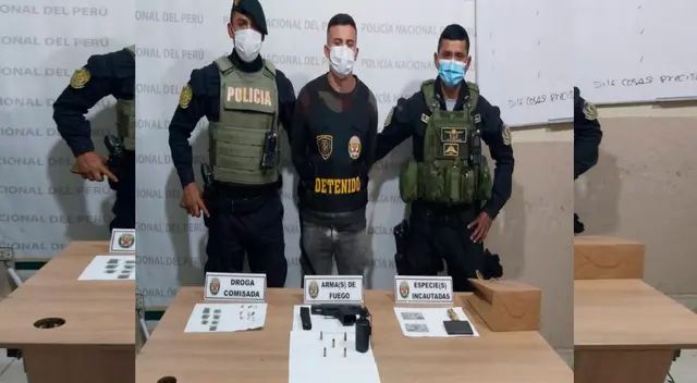 El detenido fue puesto a disposición de  Depincri- Callao