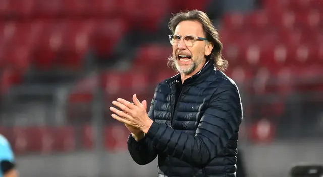 Ricardo Gareca ofreció conferencia de prensa virtual post Perú vs. Chile | Foto: EFE