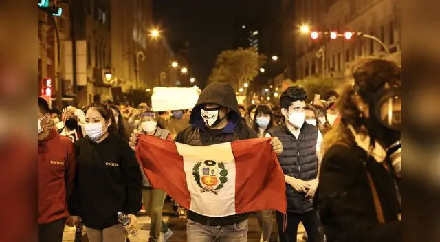 Ministerio Público tomará acciones ante marcha contra Manuel Merino de Lama, militante de Acción Popular.