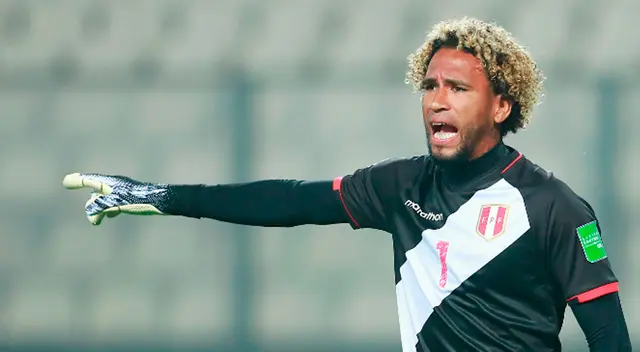 Pedro Gallese lamentó la derrota. Pedro Gallese lamentó la derrota.