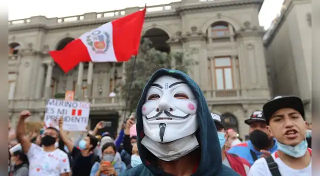 A través de Twitter, el grupo de hackers Anonymous se pronunció sobre la violenta represión de la policía peruana durante marchas contra Manuel Merino y el Congreso.