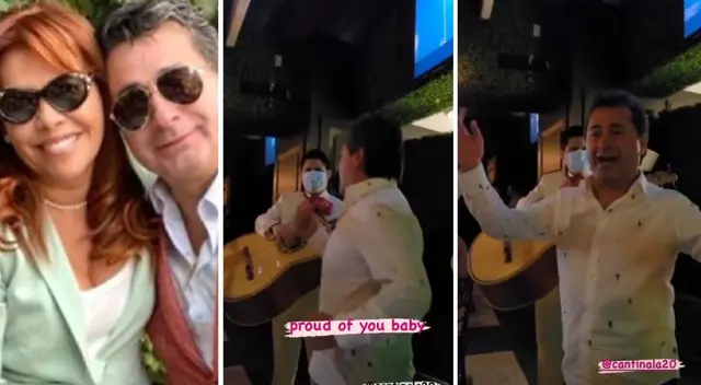 Magaly Medina se quedó en shock y llenó de elogios a su esposo Alfredo Zambrano en un lujoso restaurante de Miami. Magaly Medina se quedó en shock y llenó de elogios a su esposo Alfredo Zambrano en un lujoso restaurante de Miami.