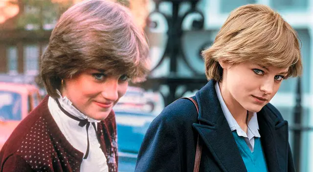 Lady Di sorprende en a temporada 4 de The Crown.