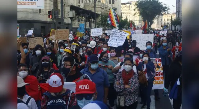 Marcha contra Merino