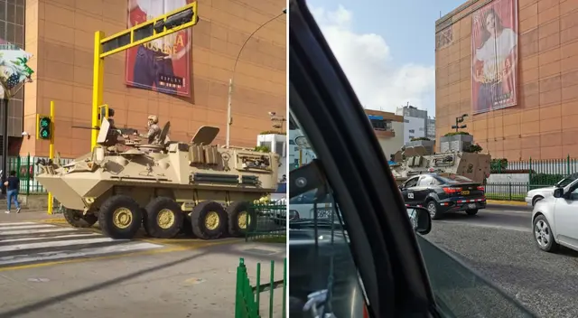 Comando Conjunto emitió un comunicado sobre tanques de la Marina.