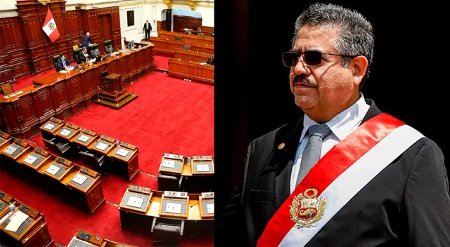 Congreso cerró sesión hasta las 8 de la noche para la sucesión de Manuel Merino. Congreso cerró sesión hasta las 8 de la noche para la sucesión de Manuel Merino.