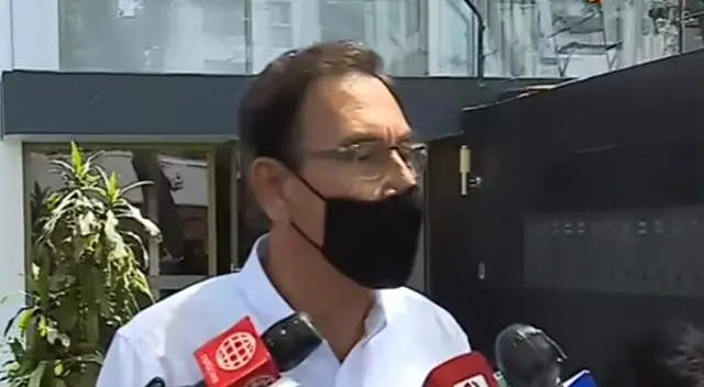 Martín Vizcarra se pronunció tras la renuncia de Manuel Merino.